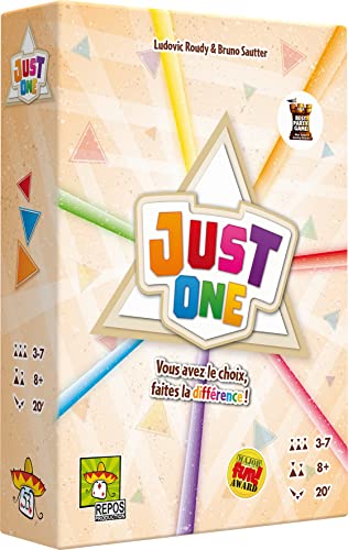 Asmodee - Just One, Gesellschaftsspiel, französische Version - Französische Sprache von Asmodee