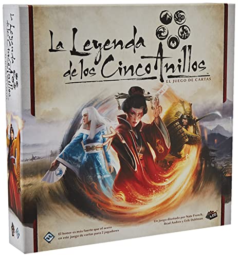 Asmodee - Die Legende der fünf Ringe, Kartenspiel (Fantasy Flight Games FFL5C01) von Asmodee