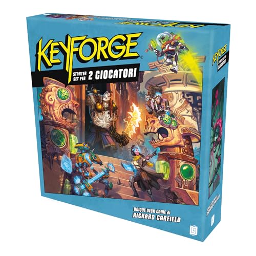 Asmodee - Keyforge - Starter-Set für 2 Spieler, Kartenspiel, 2 Spieler, ab 14 Jahren, italienische Ausgabe Asmodee - Keyforge - Starter-Set für 2 Spieler, Kartenspiel, 2 Spieler, ab 14 Jahren, italienische Ausgabe von Asmodee
