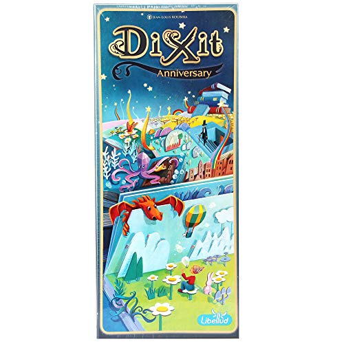 Libellud, Dixit 9 – Anniversary, Erweiterung, Familienspiel, Kartenspiel, 3-8 Spieler, Ab 8+ Jahren, 30+ Minuten, Deutsch von Libellud