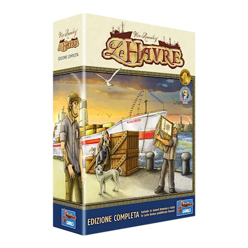 Asmodee - Le Havre, Brettspiel, 1-5 Spieler, 12+ Jahre, italienische Ausgabe von Asmodee