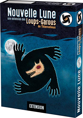 Asmodee - Les Loups-Garous de Thiercelieux: Erweiterung New Mond, Gesellschaftsspiel für 18 Spieler ab 9 Jahren, Enfants et Adultes von Asmodee