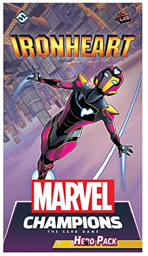 Asmodee - Marvel Champions Das Kartenspiel: Ironheart - Erweiterung, Heldenpaket, Ausgabe auf Italienisch Asmodee - Marvel Champions Das Kartenspiel: Ironheart - Erweiterung, Heldenpaket, Ausgabe auf Italienisch von Fantasy Flight Games