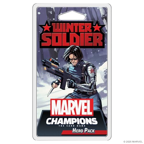 Asmodee Marvel Champions The Card Game - Winter Soldier Hero Pack | Kartenspiel | ab 14 Jahren | 1-4 Spieler | 45-90 Minuten Spieldauer von Asmodee