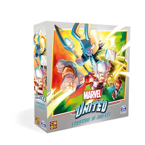 Asmodee - Marvel United: Legenden von Asgard, Erweiterung des Brettspiels, italienische Ausgabe, 9984 von Asmodee