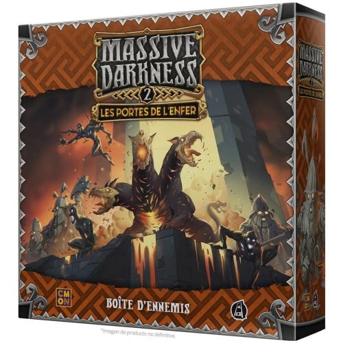 Asmodee - Massive Darkness 2: Türen der Hölle - Box Feinde, Erweiterung des Brettspiels, italienische Ausgabe Asmodee - Massive Darkness 2: Türen der Hölle - Box Feinde, Erweiterung des Brettspiels, italienische Ausgabe von Asmodee