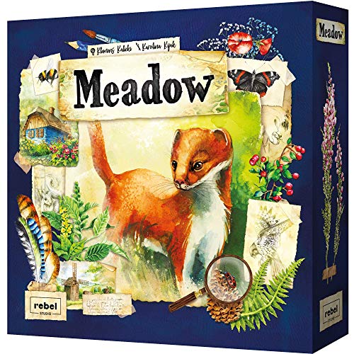 Asmodee - Meadow - Brettspiel, 1-4 Spieler, ab 10 Jahren, italienische Ausgabe von Asmodee