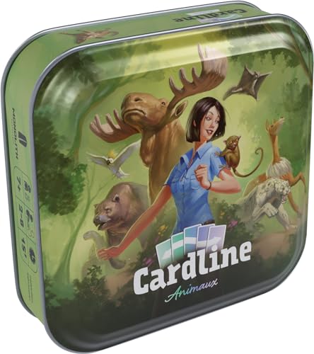 Asmodee Monolith Cardline: Tiere 2 – Gesellschaftsspiele – Kartenspiele – ab 7 Jahren – 2 bis 8 Spieler – französische Version Asmodee Monolith Cardline: Tiere 2 – Gesellschaftsspiele – Kartenspiele – ab 7 Jahren – 2 bis 8 Spieler – französische Version von Asmodee