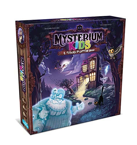 Asmodee - Mysterium Kids: Der Schatz von Captain Buu - Brettspiel, 2-6 Spieler, 6+ Jahre, italienische Ausgabe von Asmodee