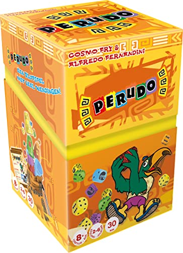 Asmodée PE01BN Gesellschaftsspiel Perudo, in Einer Box von Asmodee