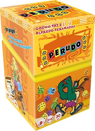 Asmodée PE01BN Gesellschaftsspiel Perudo, in Einer Box von Asmodée