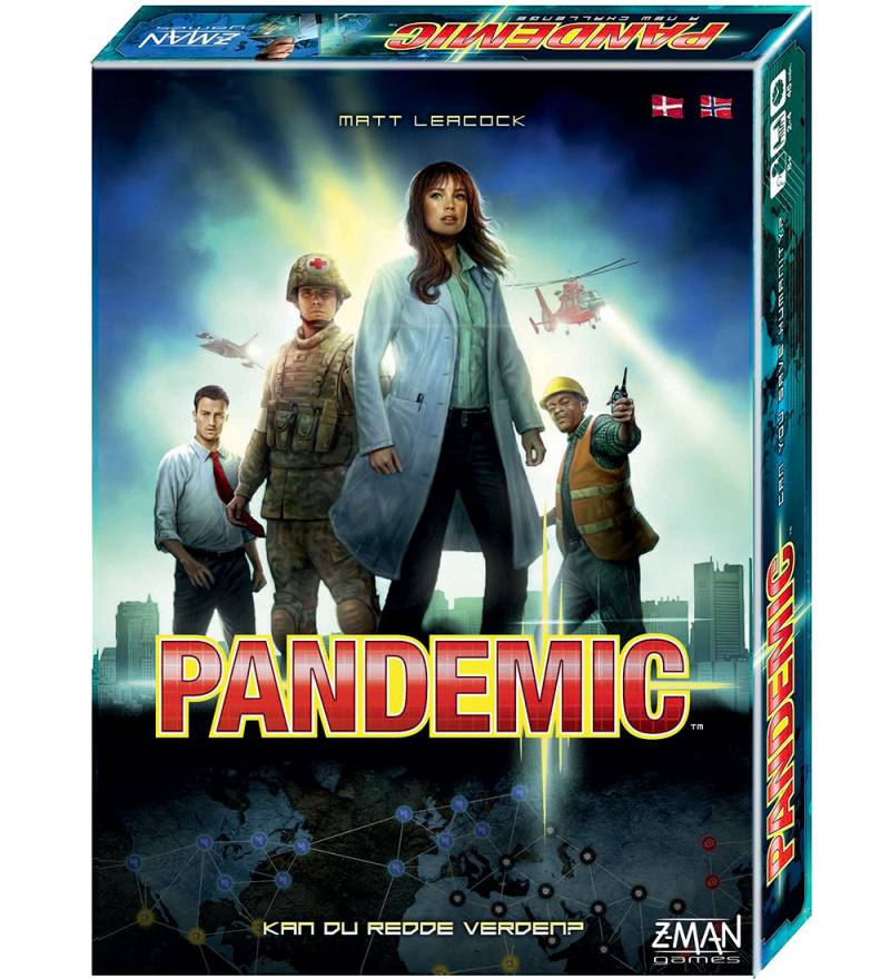Asmodee - Pandemic DK/NO - Brettspiele - Asmodee - One Size - Brettspiele Asmodee - Pandemic DK/NO - Brettspiele - Asmodee - One Size - Brettspiele von Asmodee