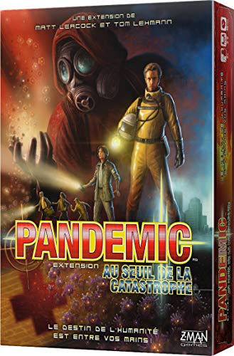 ASMODEE Pandemic – Kooperatives Gesellschaftsspiel – Familienspiel für Kinder ab 8 Jahren – Retten Sie die Welt vor Einer tödlichen Epidemie – 2 bis 4 Spieler – 45 Minuten – französische Version von ASMODEE