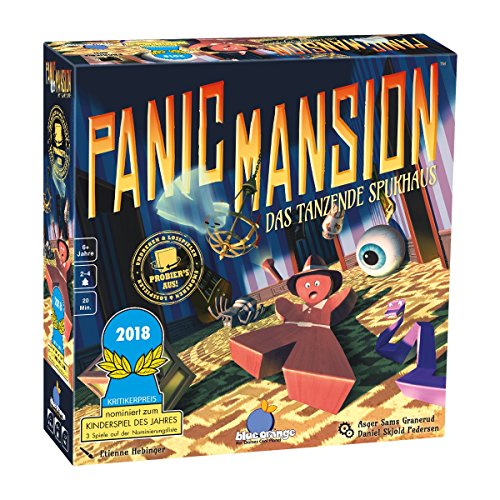 Asmodee Blue Orange BLO0007 - Panic Mansion, Geschicklichkeits-Spiel, Deutsch von Asmodee