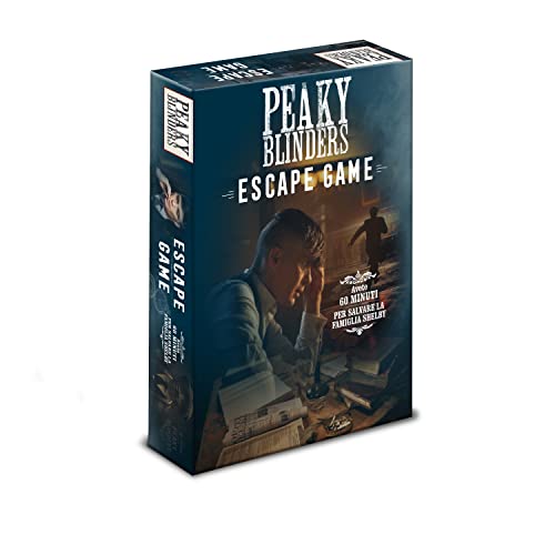 Asmodee - Peaky Blinders: Escape Game, Brettspiel mit App, Escape Room im Gesellschaftsspiel, italienische Ausgabe, 7651 Asmodee - Peaky Blinders: Escape Game, Brettspiel mit App, Escape Room im Gesellschaftsspiel, italienische Ausgabe, 7651 von Asmodee