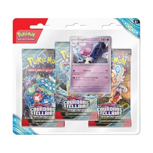 Asmodee Pokemon EV07 – 3er-Pack Booster Asmodee Pokemon EV07 – 3er-Pack Booster von Asmodee