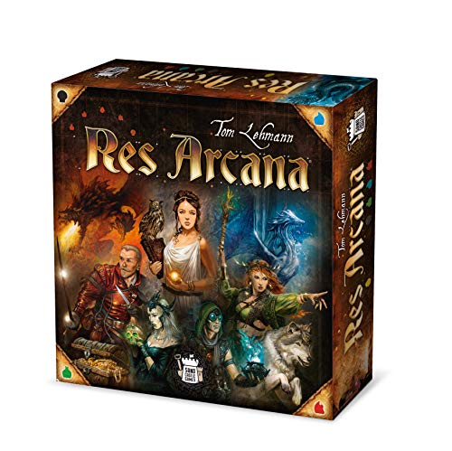 Asmodee - Res Arcana, Kartenspiel, 12+ Jahre, 2-4 Spieler, Ausgabe auf Italienisch von Asmodee