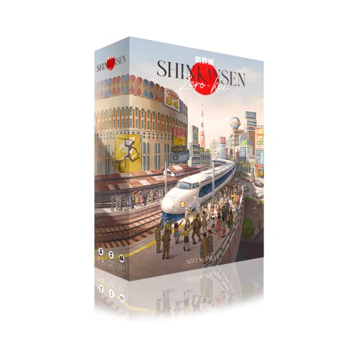Asmodee Shinkansen Zero Kei Gesellschaftsspiel, für 1 bis 4 Spieler, ab 12 Jahren von Asmodee