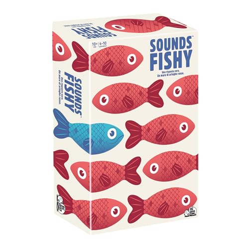 Asmodee Sounds Fishy, Brettspiel, Partyspiel, ab 10 Jahren, 4-10 Spieler, italienische Ausgabe Asmodee Sounds Fishy, Brettspiel, Partyspiel, ab 10 Jahren, 4-10 Spieler, italienische Ausgabe von Asmodee