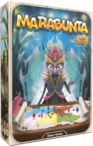 Asmodee Space Cowboys Marabunta – Gesellschaftsspiele – Roll and Write – Betreten Sie die Welt der Ameisen nicht so friedlich von Asmodee