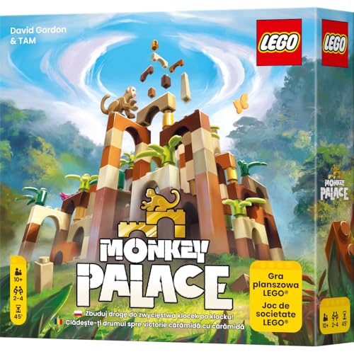 Asmodee Spiel Monkey Palace (Polnisch Version) von ASMODEE