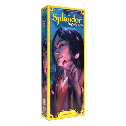 Asmodee Splendor: Die Sonne geht nie unter, Brettspiel-Erweiterung, ab 10 Jahren, 2-4 Spieler, 30 Minuten Spieldauer von Asmodee