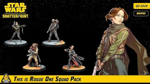 Asmodee Star Wars Shatterpoint: This is Rogue One, Miniatur-Spielerweiterung, ab 14 Jahren, für 2 Spieler, über 90 Minuten Spieldauer Asmodee Star Wars Shatterpoint: This is Rogue One, Miniatur-Spielerweiterung, ab 14 Jahren, für 2 Spieler, über 90 Minuten Spieldauer von Asmodee