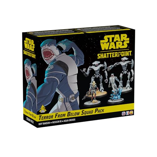 Asmodee Star Wars: Shatterpoint Terror from Below Squad Pack, Tabletop-Miniatur-Spiel, ab 14 Jahren, für 2 Spieler, über 90 Minuten Spieldauer von Asmodee