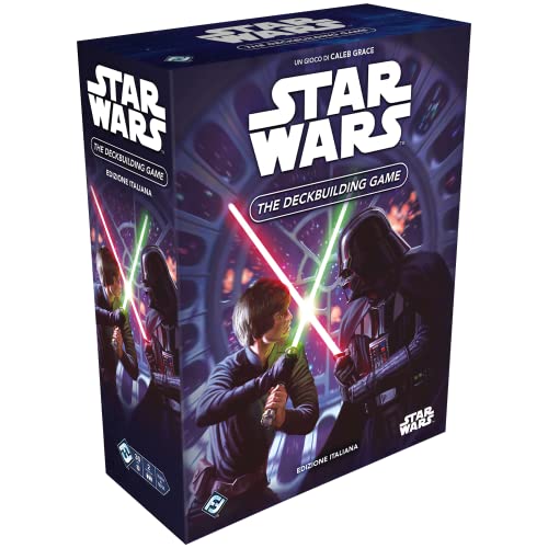 Asmodee - Star Wars: The Deckbuilding Game - Kartenspiel für 2 Spieler, ab 12 Jahren, italienische Ausgabe Asmodee - Star Wars: The Deckbuilding Game - Kartenspiel für 2 Spieler, ab 12 Jahren, italienische Ausgabe von Asmodee Italia