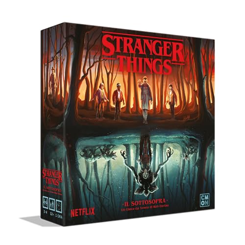 Asmodee - Stranger Things: The Subtopra, Brettspiel, 2-4 Spieler, 12+ Jahre, italienische Ausgabe von Asmodee