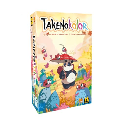 Asmodee Takenokolor, Brettspiel, ab 8 Jahren, 2-4 Spieler, italienische Ausgabe Asmodee Takenokolor, Brettspiel, ab 8 Jahren, 2-4 Spieler, italienische Ausgabe von Asmodee