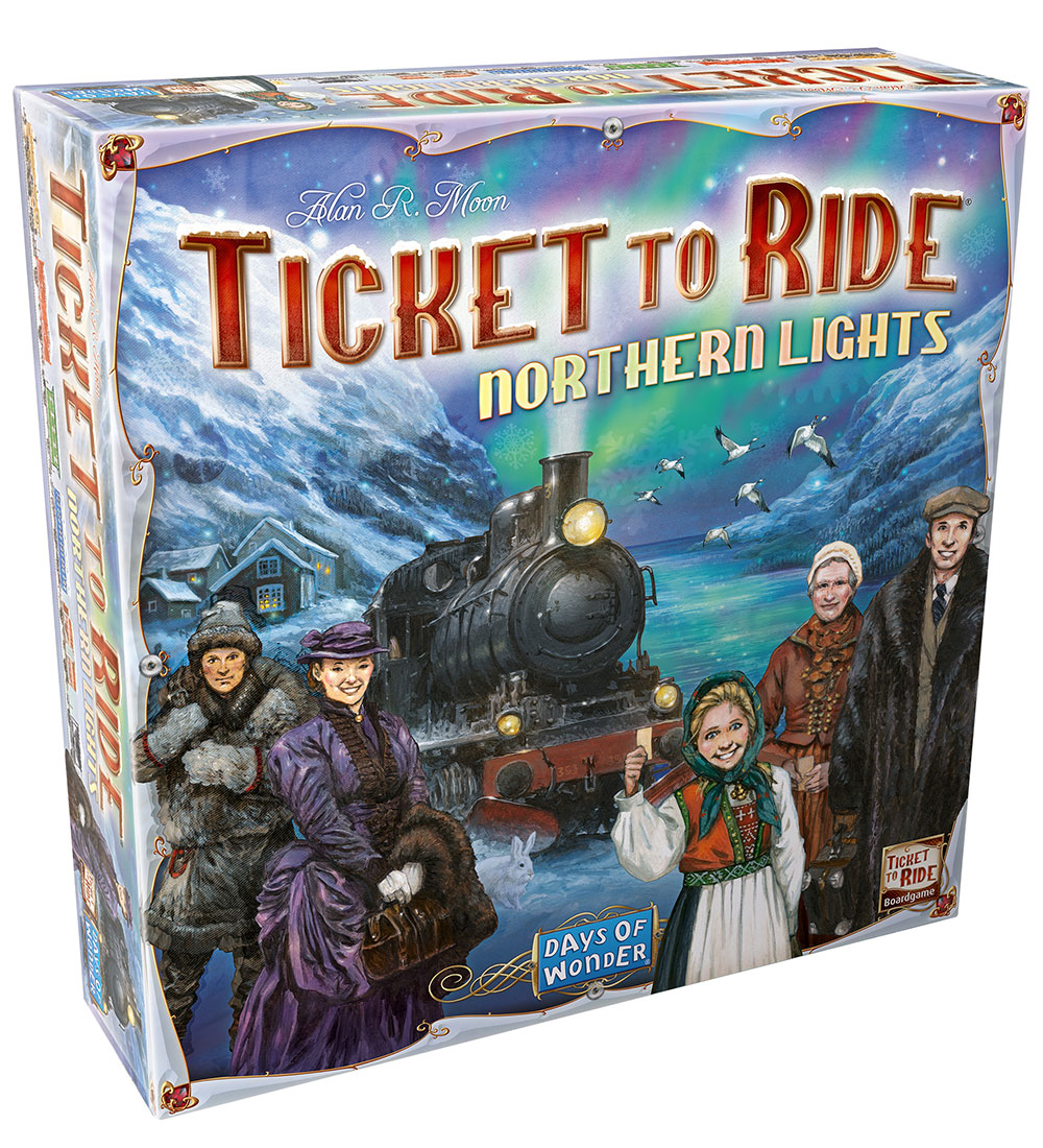 Asmodee - Ticket to Ride Brettspiel - Nordlichter - Nordic - Asmodee - One Size - Brettspiele Asmodee - Ticket to Ride Brettspiel - Nordlichter - Nordic - Asmodee - One Size - Brettspiele von Asmodee