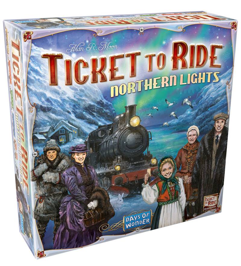 Asmodee - Ticket to Ride Brettspiel - Nordlichter - Nordic - Asmodee - One Size - Brettspiele Asmodee - Ticket to Ride Brettspiel - Nordlichter - Nordic - Asmodee - One Size - Brettspiele von Asmodee