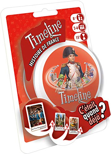 Asmodee Timeline TIME01FR Kartenspiel, Einheitsgröße Asmodee Timeline TIME01FR Kartenspiel, Einheitsgröße von Asmodee
