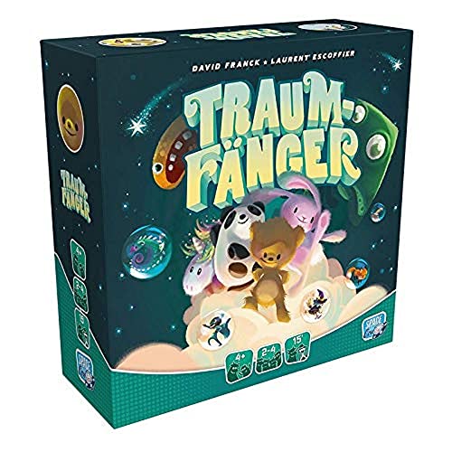 Space Cow, Traumfänger, Kinderspiel, Lernspiel, 2-4 Spieler, Ab 4+ Jahren, 15+ Minuten, Deutsch von Asmodee