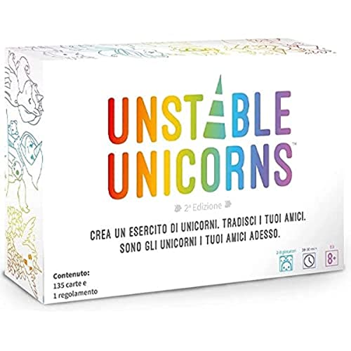 Asmodee Unstable Unicorns - Italienische Sprache von Asmodee