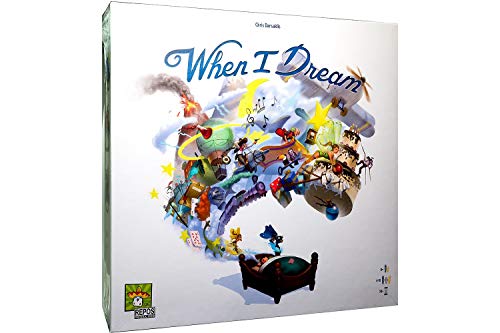 Asmodee - When I Dreams, Brettspiel, 4-10 Spieler, 8+ Jahre, italienische Ausgabe von Asmodee