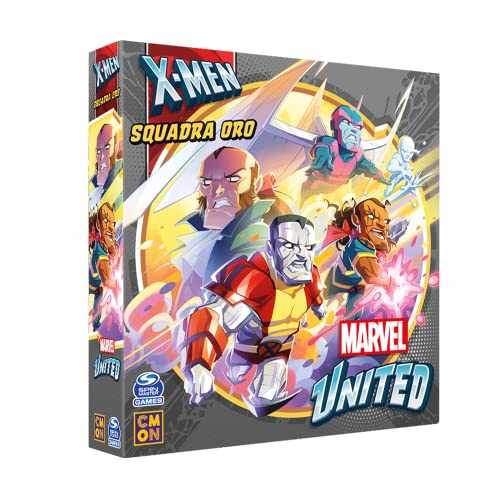 Asmodee - X-Men United: Goldenes Team - Erweiterung des Brettspiels, italienische Ausgabe Asmodee - X-Men United: Goldenes Team - Erweiterung des Brettspiels, italienische Ausgabe von Asmodee
