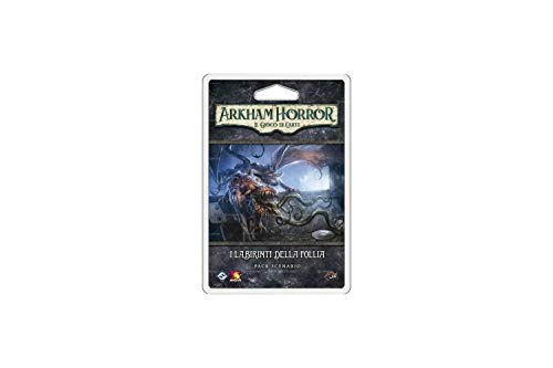 Asmodee - Arkham Horror Das Kartenspiel: Die Labyrinthe des Wahnsinns - Erweiterung des Kartenspiels, italienische Ausgabe von Asmodee