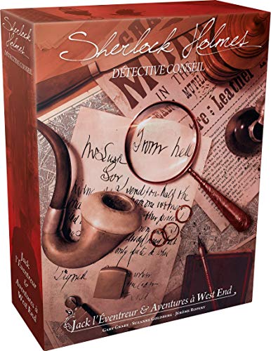 'Asmodee – scshjw01fr – Sherlock Holmes Jack der Ripper – Abenteuer zu West End, Französische Ausgabe von Asmodee