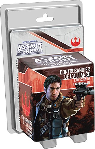 Asmodee – UBISWI17 – Star Wars Assaut sur l‘Empire – Contrebandier de l'Alliance Spiel-Erweiterung (französische Version) von Asmodee