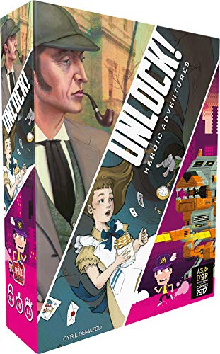 Asmoderate Unlock Heroic Adventures SCUNL05FR, kooperatives Spiel Asmoderate Unlock Heroic Adventures SCUNL05FR, kooperatives Spiel von Asmodée