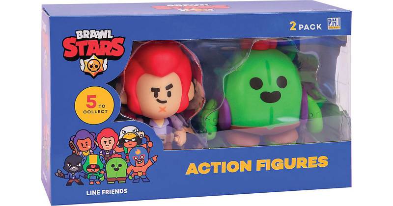 Brawl Stars 2 Actionfiguren Fensterbox (Serie 1) von Asmodee