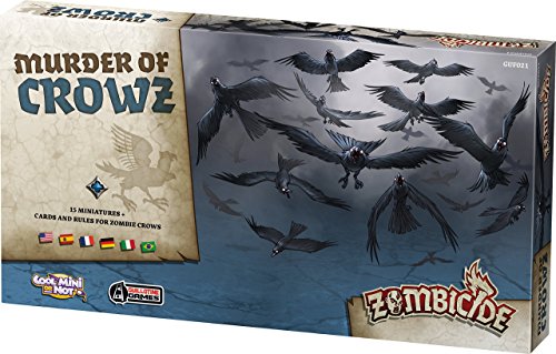 CMON, Zombicide: Black Plague – Murder of Crowz, Erweiterung, Kennerspiel, Dungeon Crawler, 1-6 Spieler, Ab 14+ Jahren, 60 Minuten, Deutsch, Mehrsprachig von CMON