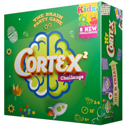 Zygomatic , Cortex Challenge: Kids 2nd Edition , Card Game , Ages 6+ , 2-6 Players , 15 Minutes Playing Time von Zygomatic