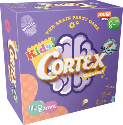 Cortex Kids Asmodee Gesellschaftsspiel Gesellschaftsspiel Denkspiel Schnelligkeit von Asmodee