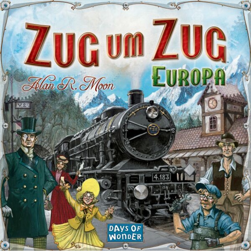 Days of Wonder "Zug um Zug - Europa", Gesellschaftsspiel von Asmodee
