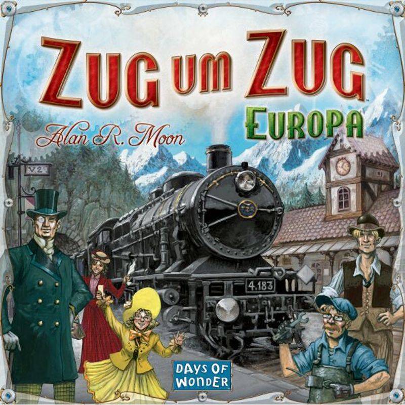 Days of Wonder "Zug um Zug - Europa", Gesellschaftsspiel von Asmodee Days Of Wonder