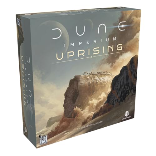 Dire Wolf Digital, Dune: Imperium – Uprising, Erweiterung, Kennerspiel, Strategiespiel, 1-6 Spieler, Ab 13+ Jahren, 60-120 Minuten, Deutsch Dire Wolf Digital, Dune: Imperium – Uprising, Erweiterung, Kennerspiel, Strategiespiel, 1-6 Spieler, Ab 13+ Jahren, 60-120 Minuten, Deutsch von Dire Wolf