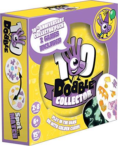 Asmodee, Dobble 10th Anniversary Collector Edition, Card Game, Ages 6+, 2-8 Players, 15 Minutes Playing Time von Asmodee